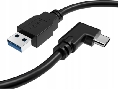 Profesjonalny Kabel USB-C 3.2 90° Do USB-A  Premium do Oculus